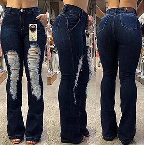 Calça Flare Navalhada