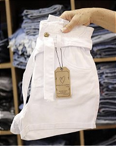 Short Jeans Branco Cloch .