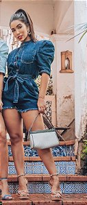 Macaquinho Jeans