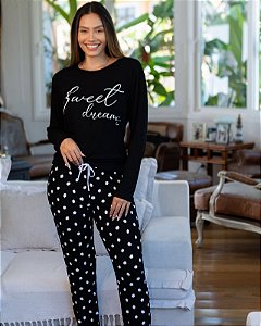 Pijama Feminino Nuvem de Calça