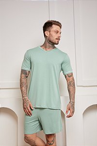 Pijama Masculino Zion Verde Pistache