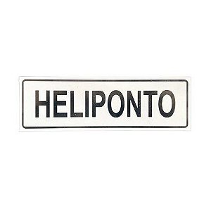 Placa - Heliponto (Mini)