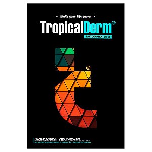 TropicalDerm® Filme Envelope 3 folhas pré-cortadas