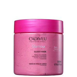 Cadiveu Professional Glamour Rubi Glossy - Máscara Capilar 500ml