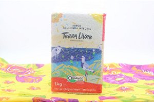 Arroz Agulinha Integral Terra Livre 1kg