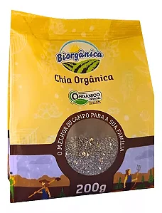 Chia em Grãos Orgânica 200 g