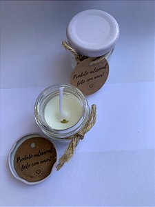 Vela Aromatica Artesanal  Raizes do Brasil - Bambo 40 g