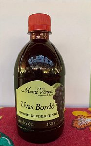 Vinagre de Uva Bordô 450 ml