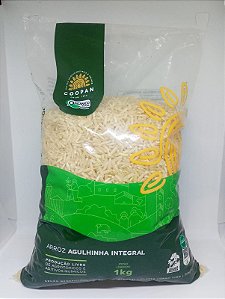 Arroz agulinha integral 1 kg