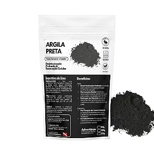 Argila preta pó 200 g