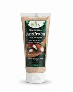 Bioesfoliante corporal e facial de andiroba 150 ml
