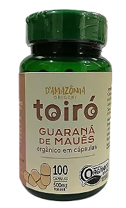 Guaraná em cápsulas (100 capsulas de 500 mg)