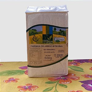 Farinha de Arroz Integral 500g