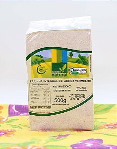 Farinha de Arroz Integral Vermelho 500g