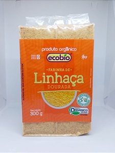 Farinha de linhaça dourada 300 g