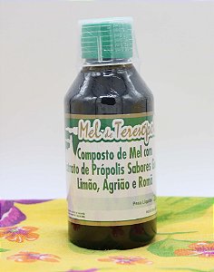 Composto de Mel Verde com Extrato de Própolis, Guaco, Limão, Agrião e Romã 280g