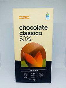 Chocolate 80% cacau 90 g