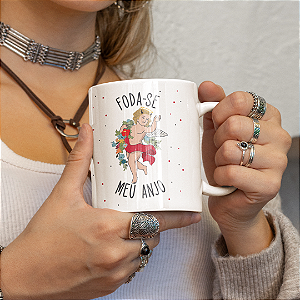 Caneca Foda-se Meu Anjo