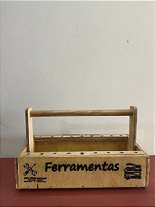 Caixa de madeira para ferramentas (CAF-004)