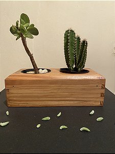 Cachepô ou Cachepot em madeira (29)