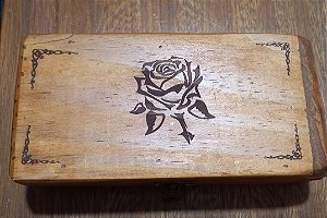 Caixa de madeira decorativa (CMD-03)