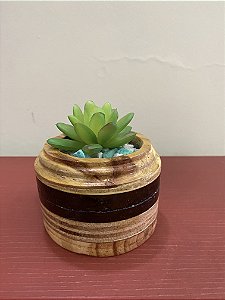 Cachepô ou Cachepot em madeira (39)