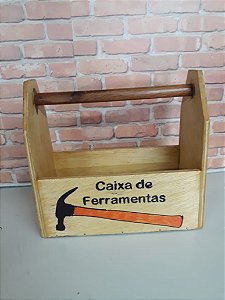 Caixa de madeira para ferramentas (CAF-003)