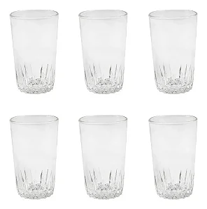 Jogo de Copos de Vidro Altos 320 ML 6 PÇS