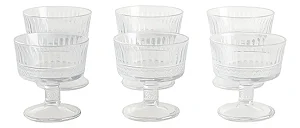 Jogo de Taças de Sobremesa 230 ML (6 Peças)