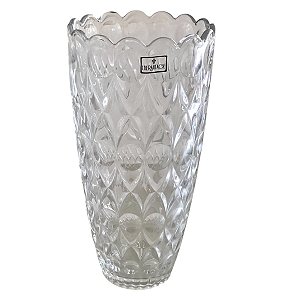 Vaso Angélica L'hermitage 30cm Cristal Transparente