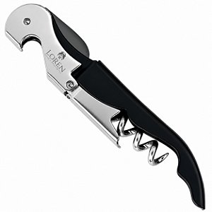 Abridor Saca Rolhas Garrafa Vinho Aço Inox Profissional