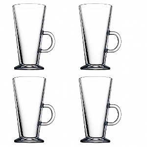 Caneca Grande Capuccino Mocca Café Chocolate Quente 4 Un