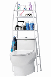 Prateleiras Para Banheiro Organizador Aço Estante Toalete