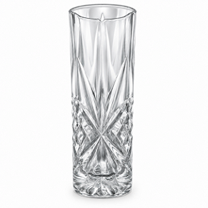 Vaso Floreiro em Cristal Transparente Decorativo 19,5 cm
