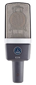 AKG C214 Microfone Condensador Estudio Profissional