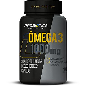 Ômega 3 - 100 Cápsulas - Probiótica