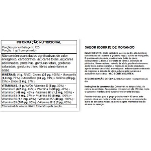 Polivitamínico Mastigável - 120 Comprimidos - GS