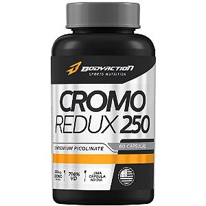 Cromo Redux 250 - Picolinato de Cromo 250mcg - 60 Cápsulas - BodyAction
