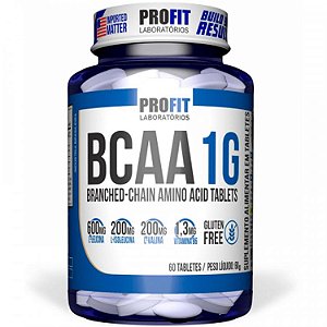 BCAA 1G - 60 Tabletes - Profit Labs