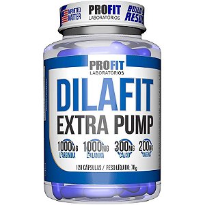 Dilafit Extra Pump Vasodilatador - 120 Cápsulas - ProFit Labs