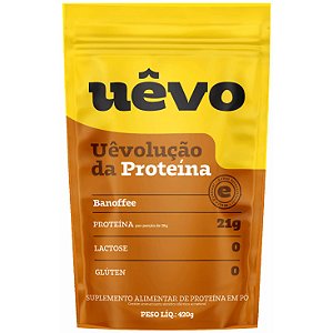Albumina Uêvo Pura (80% Proteína Pura) - 420g - Uêvo (Naturovos)