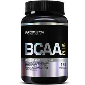 BCAA Plus - 120 Cápsulas - Probiótica