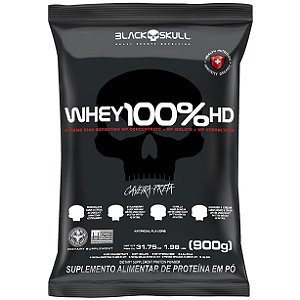 Whey 100% HD - Pacote 900g - Black Skull