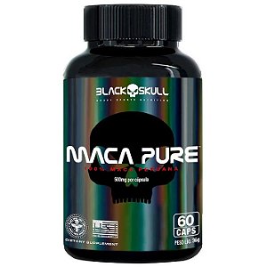 Maca Pure Maca Peruana - 60 Cápsulas - BlackSkull