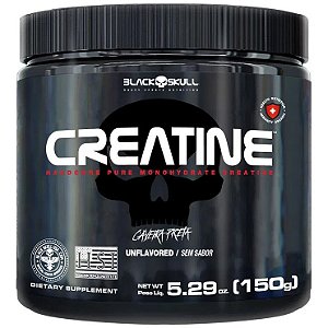 Creatina Pura Monohidratada  - 150g - Black Skull