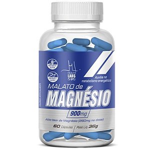 Magnésio de Malato - 900mg - Health Labs
