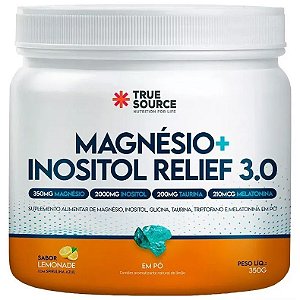 Magnésio + Inositol Relief (2350mg) - 350g - True Source