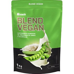 Blend Vegan Protein Zero Lactose - 1kg - Growth Supplements