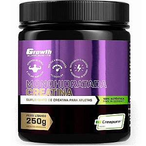 Creatina Creapure Monohidratada - 250g - Growth Supplements