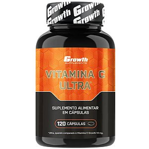 Vitamina C Ultra (450mg) - 120 Cápsulas - Growth Supplements